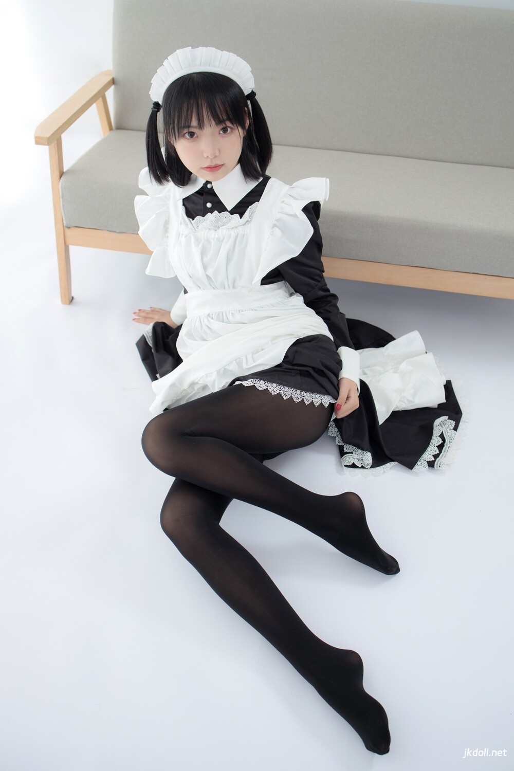 图片[5]-森萝财团 JKFUN-029 卉女仆 踩物 80D黑丝 [67P1V-3.16GB]-JKDOLL