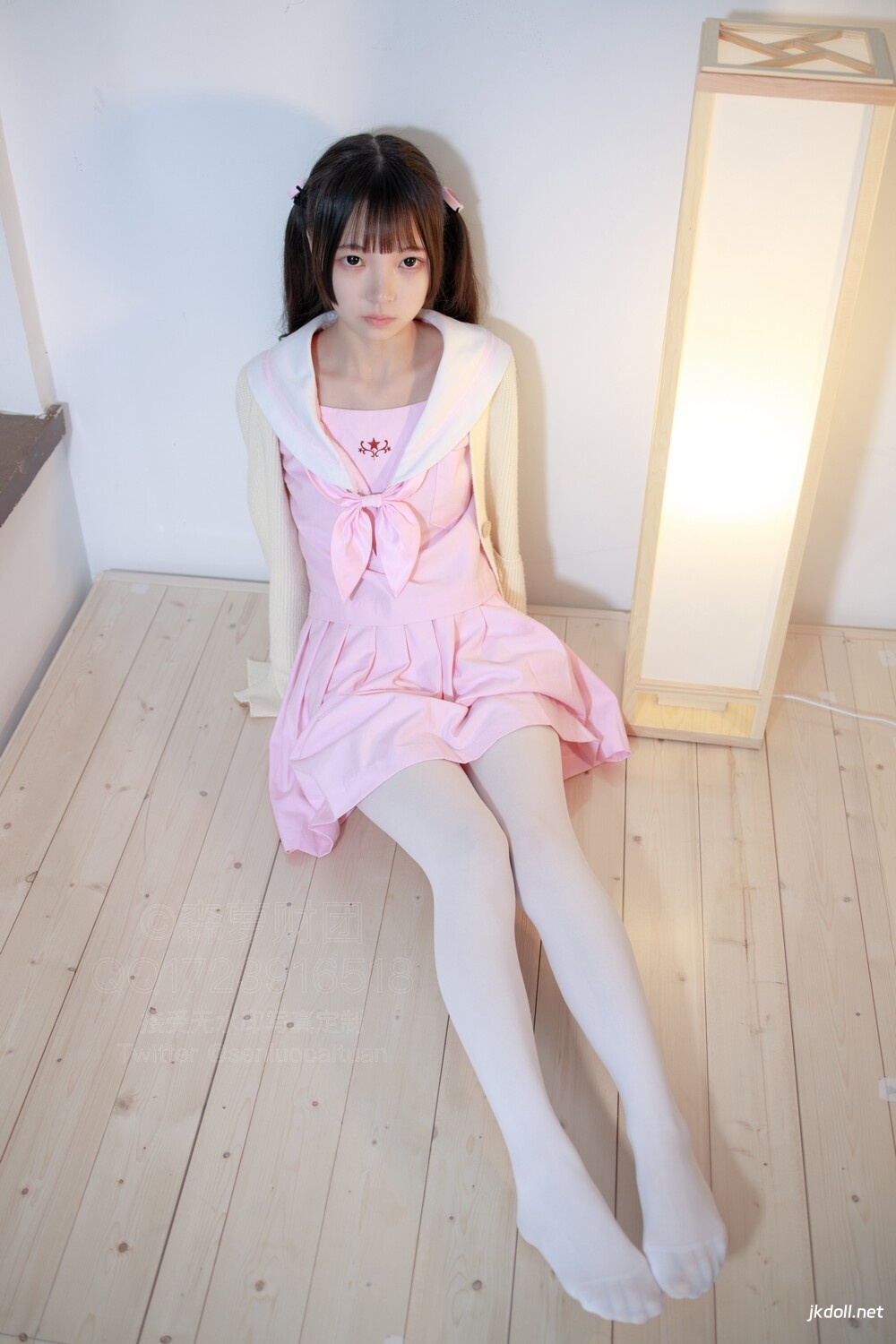 图片[3]-森萝财团 X-059 萝莉白丝80D [97P1V-2.52GB]-JKDOLL