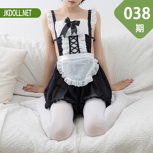 森萝财团 JKFUN-038 湿气很重的白色房间 80D白色过膝袜 卉子 [105P1V-3.63GB]-JKDOLL