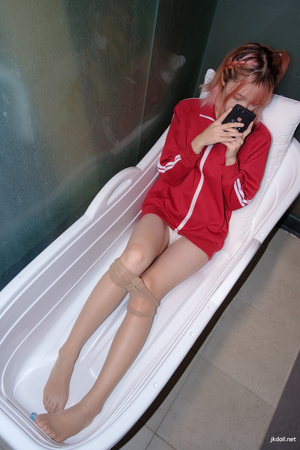 图片[5]-森萝财团 X-044 红衣少女浴缸玩肉丝 [88P1V-2.16GB]-JKDOLL