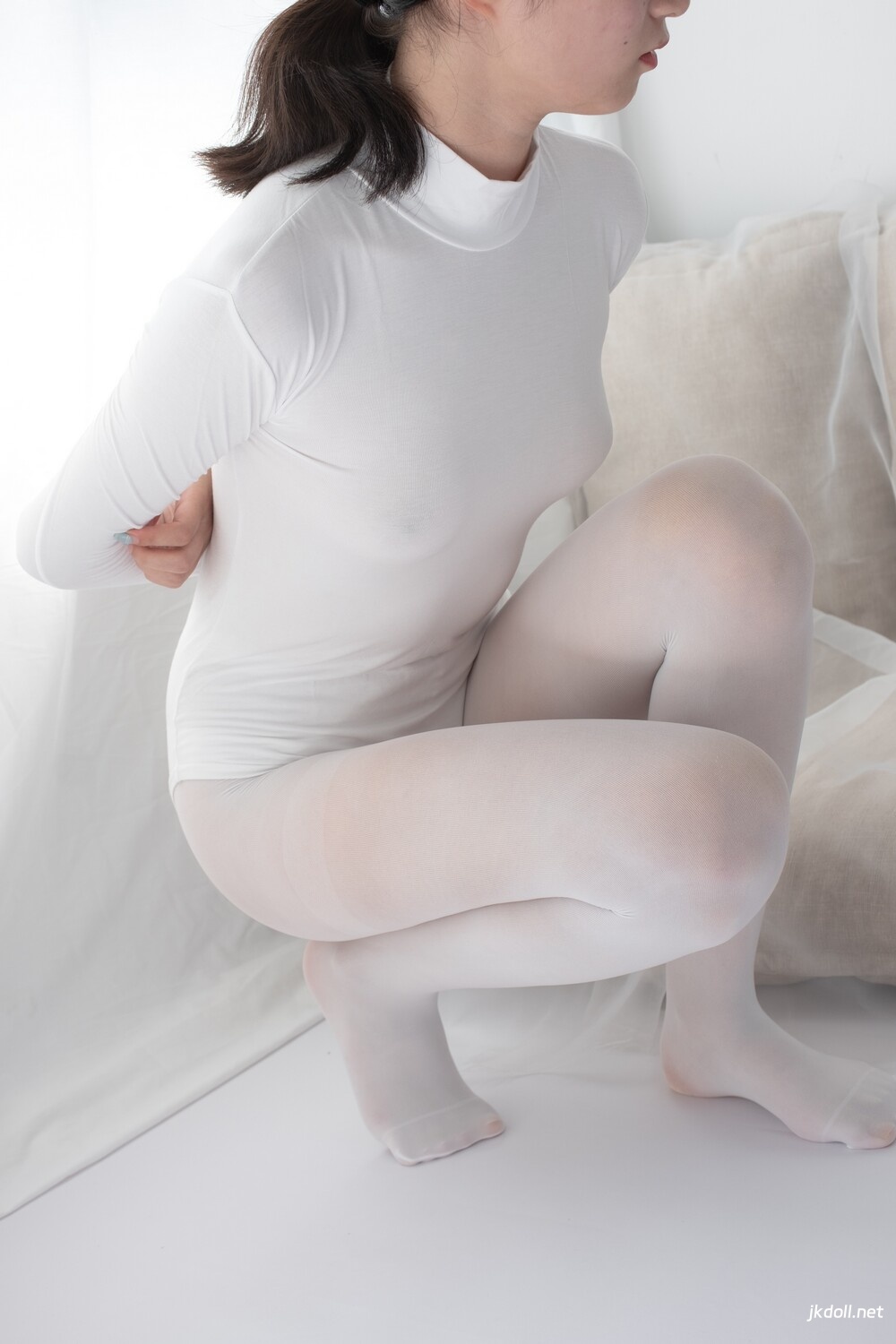 图片[4]-森萝财团 爱花写真 ALPHA-007 纯白丝足 纯纯的爱 [156P-1.46GB]-JKDOLL