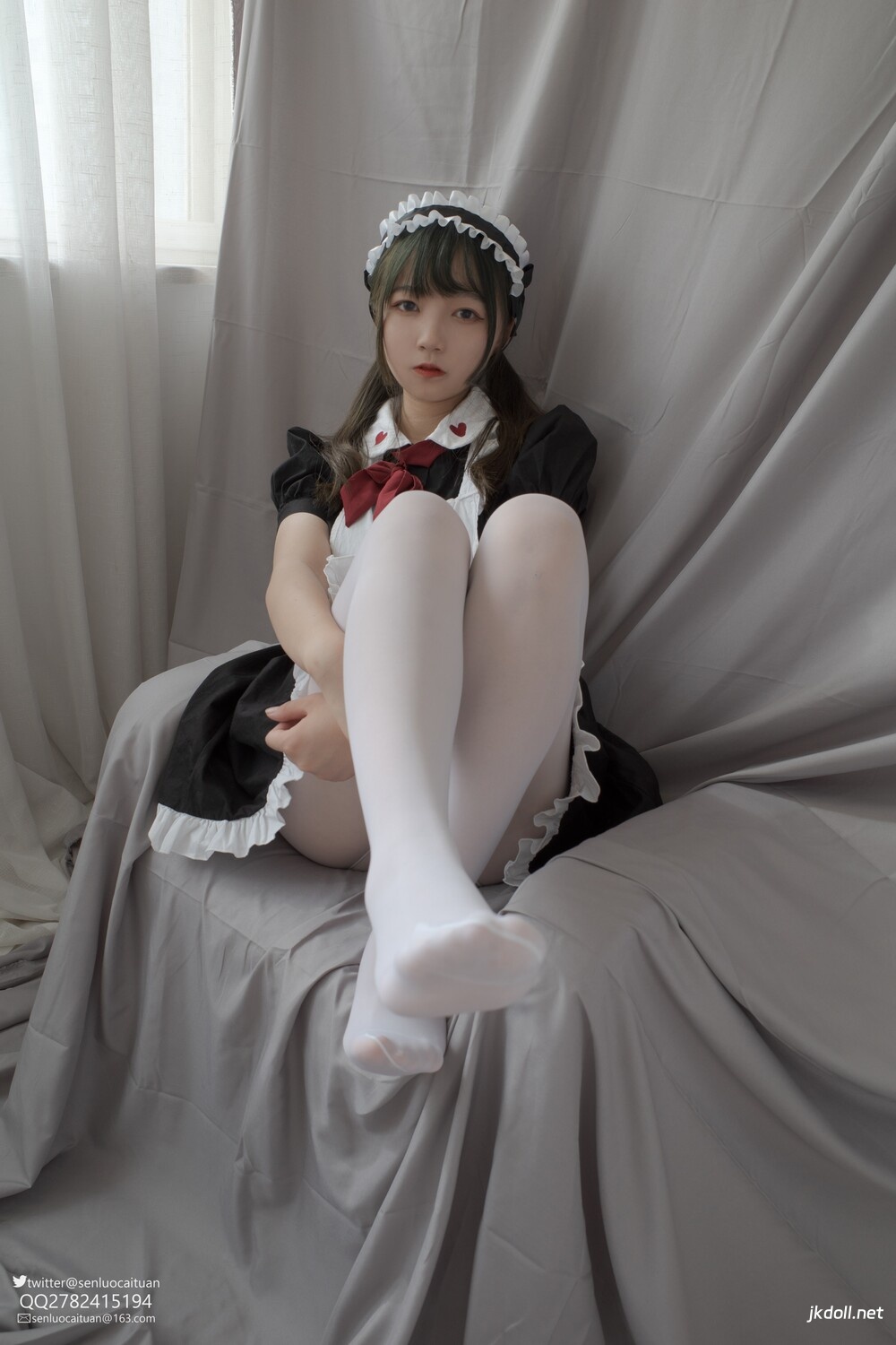 图片[6]-森萝财团 GG-002 离洛 黑白女仆 [101P1V-2.09GB]-JKDOLL