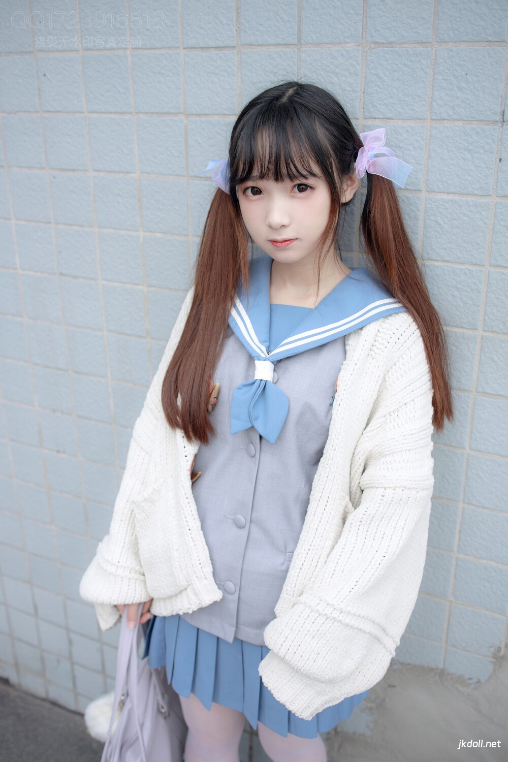 图片[1]-森萝财团 X-061 80D薄白丝 [65P1V-1.21GB]-JKDOLL