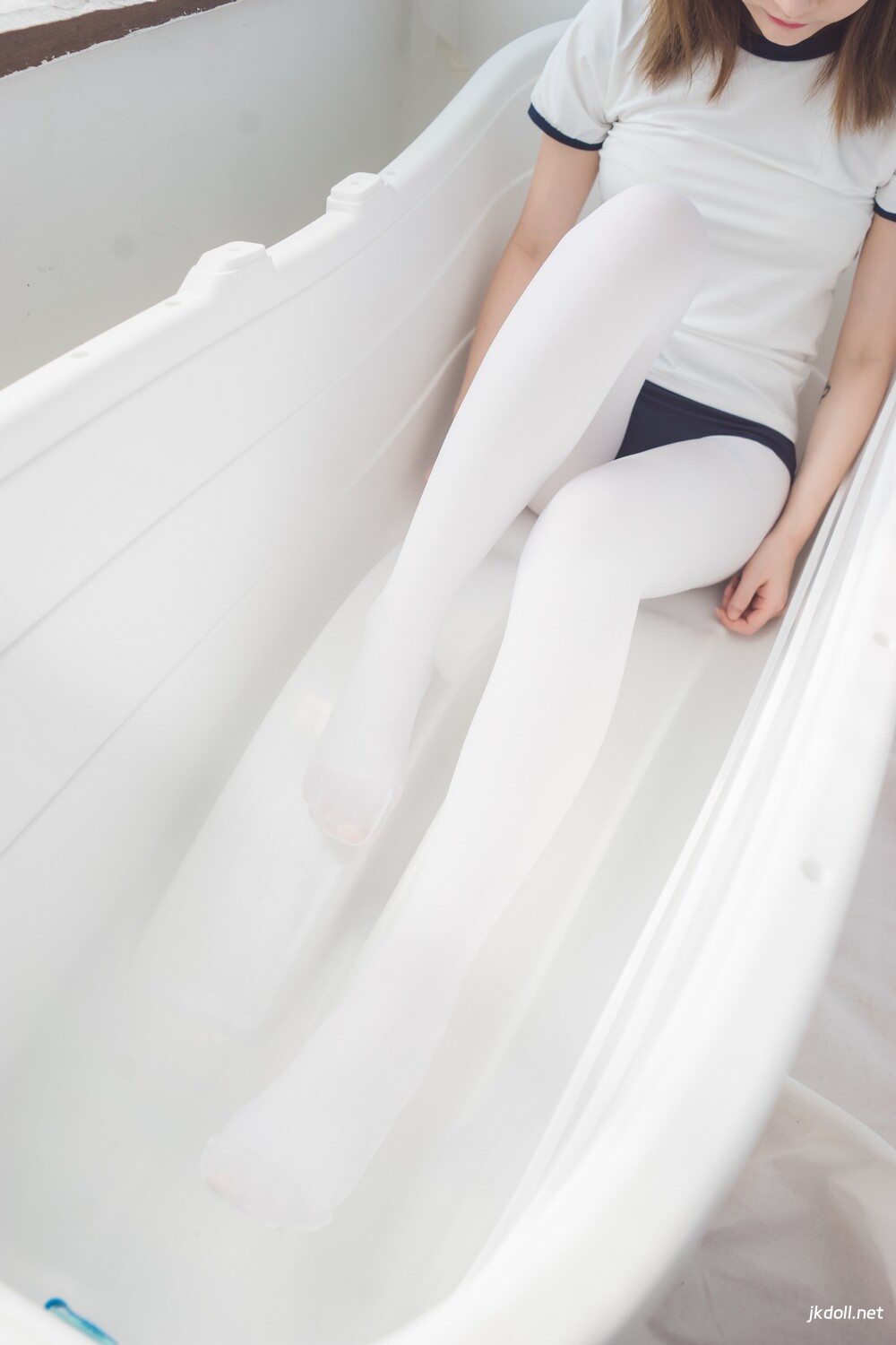 图片[2]-森萝财团 BETA-031 浴缸白丝 [48P1V-410MB]-JKDOLL