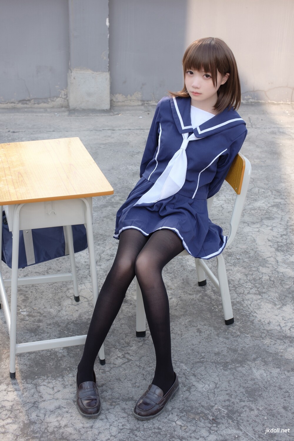 图片[2]-森萝财团 X-043 天台黑丝水手服 [110P1V-2.17GB]-JKDOLL