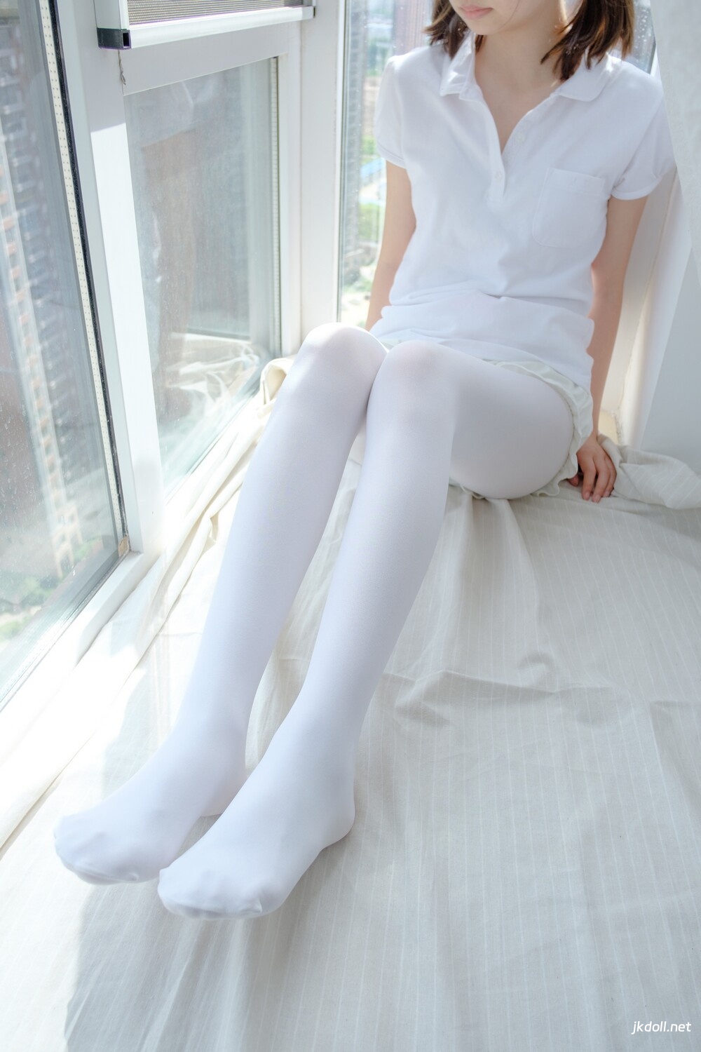 图片[2]-森萝财团 R15-018 窗台上的白丝少女 [86P-486MB]-JKDOLL