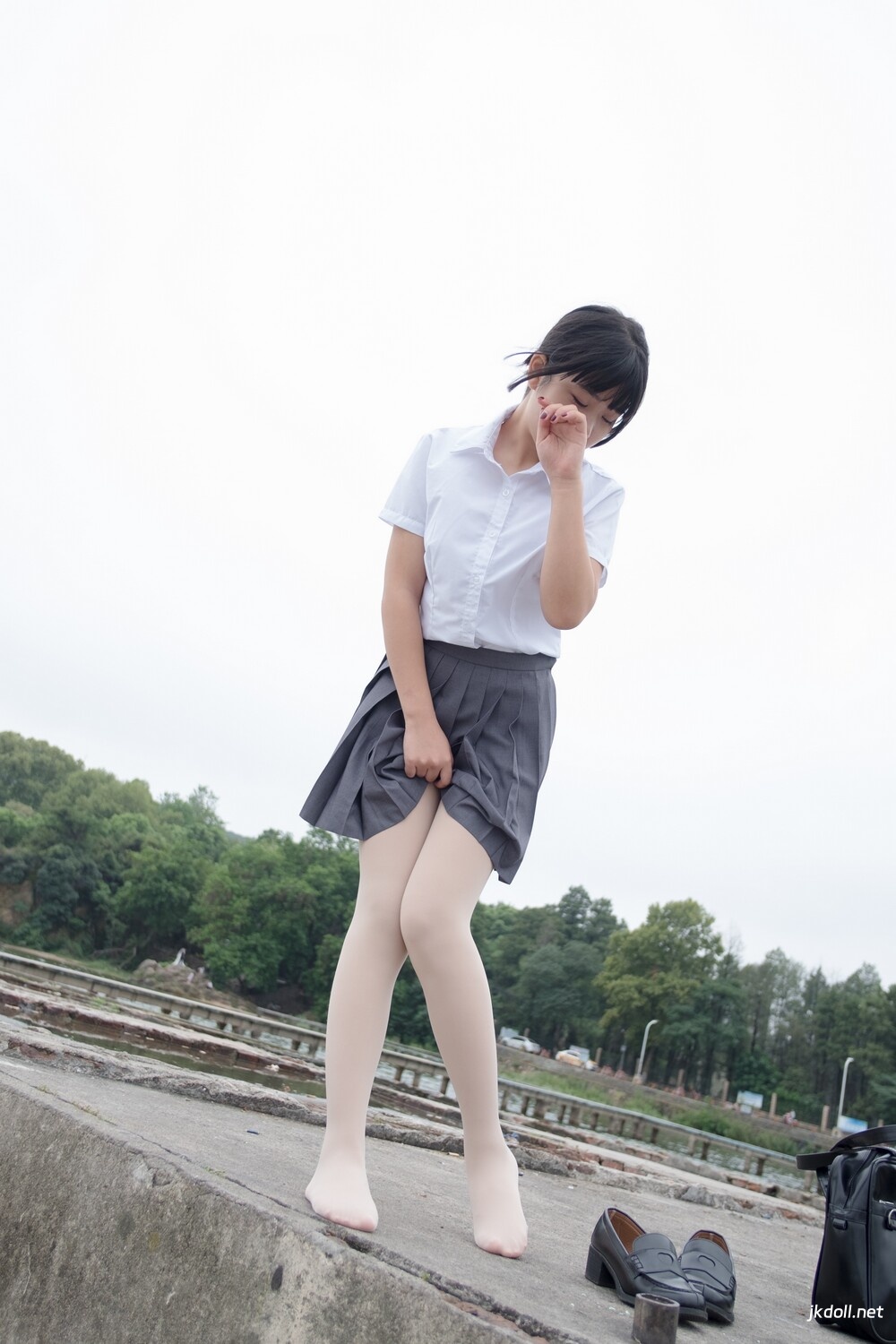 图片[5]-森萝财团 BETA-005 女生的白衬衣诱惑 [75P-498MB]-JKDOLL