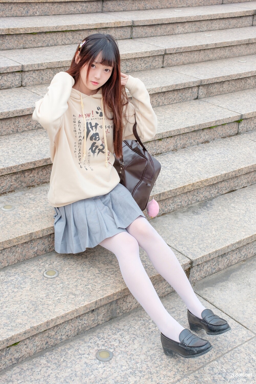 图片[3]-森萝财团 R15-040 户外白丝短裙 [131P-864MB]-JKDOLL