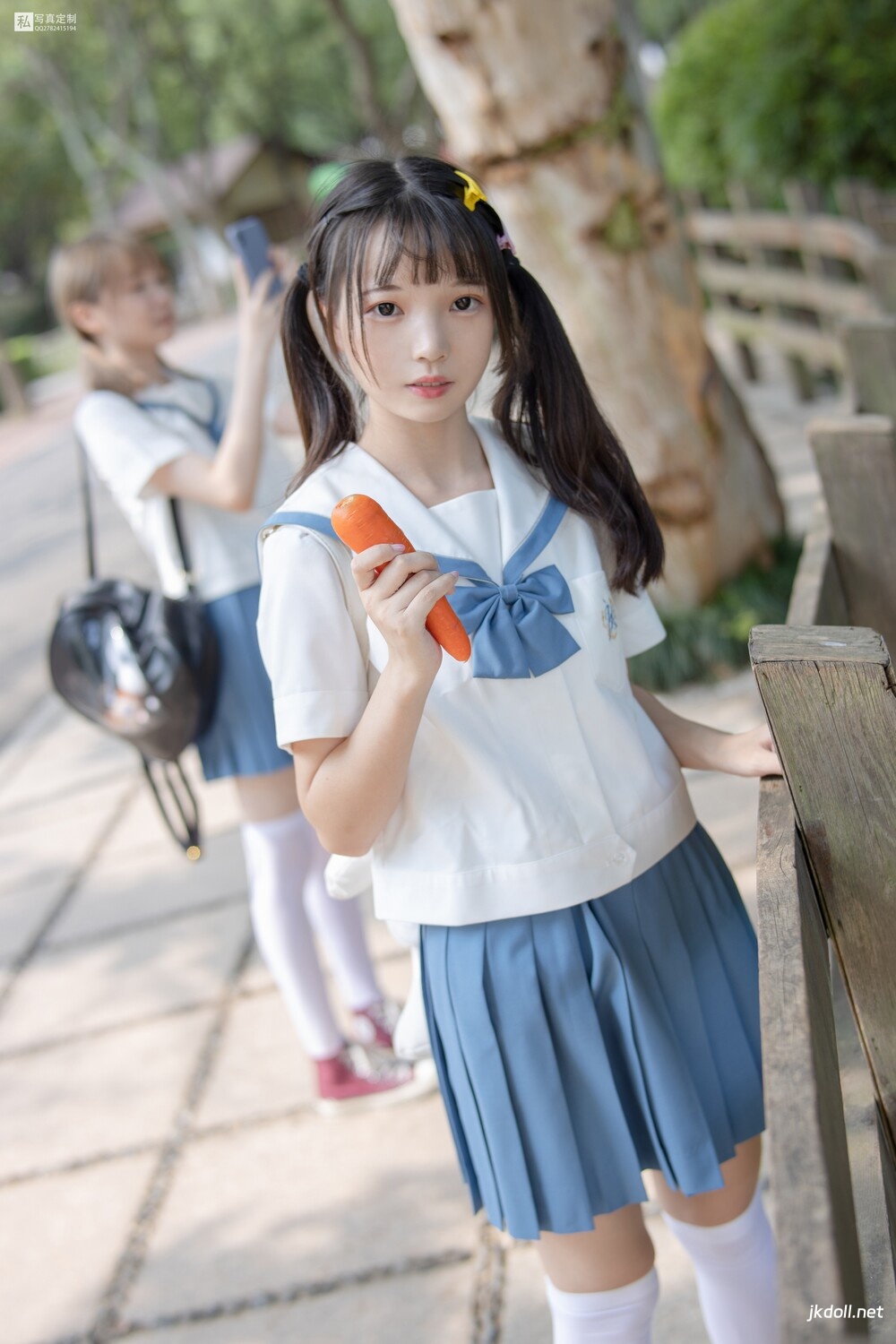 图片[3]-森萝财团 JKFUN-025 默陌&Aika 两女一ZOO 80D白丝过膝袜 [93P-1.17GB]-JKDOLL