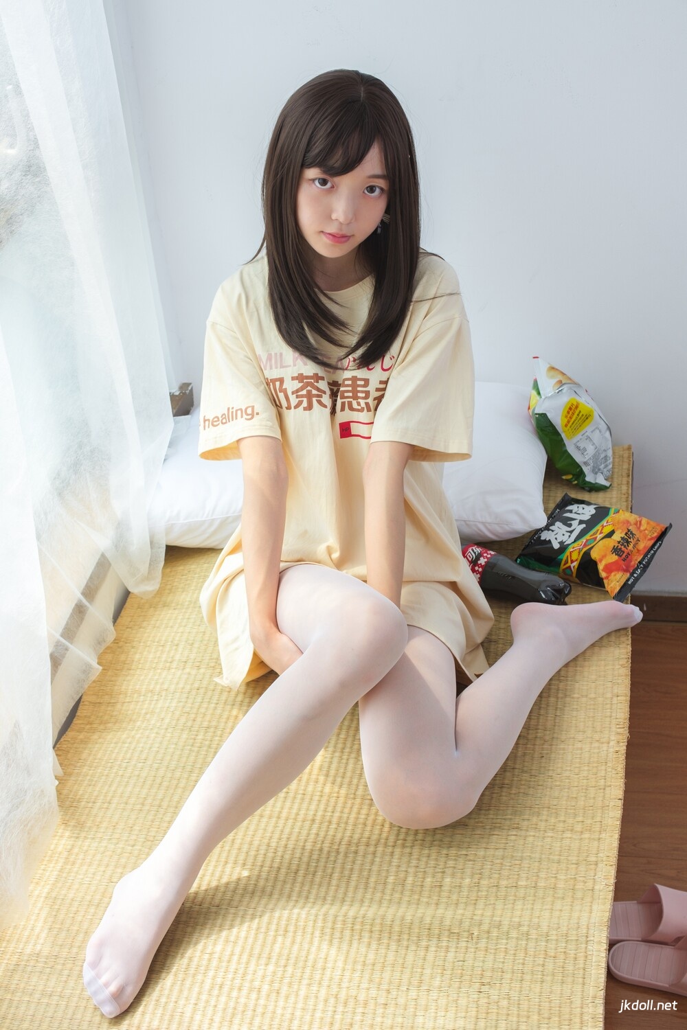 图片[5]-森萝财团 SSR-010 凉席上的白丝美足少女 [88P-978MB]-JKDOLL