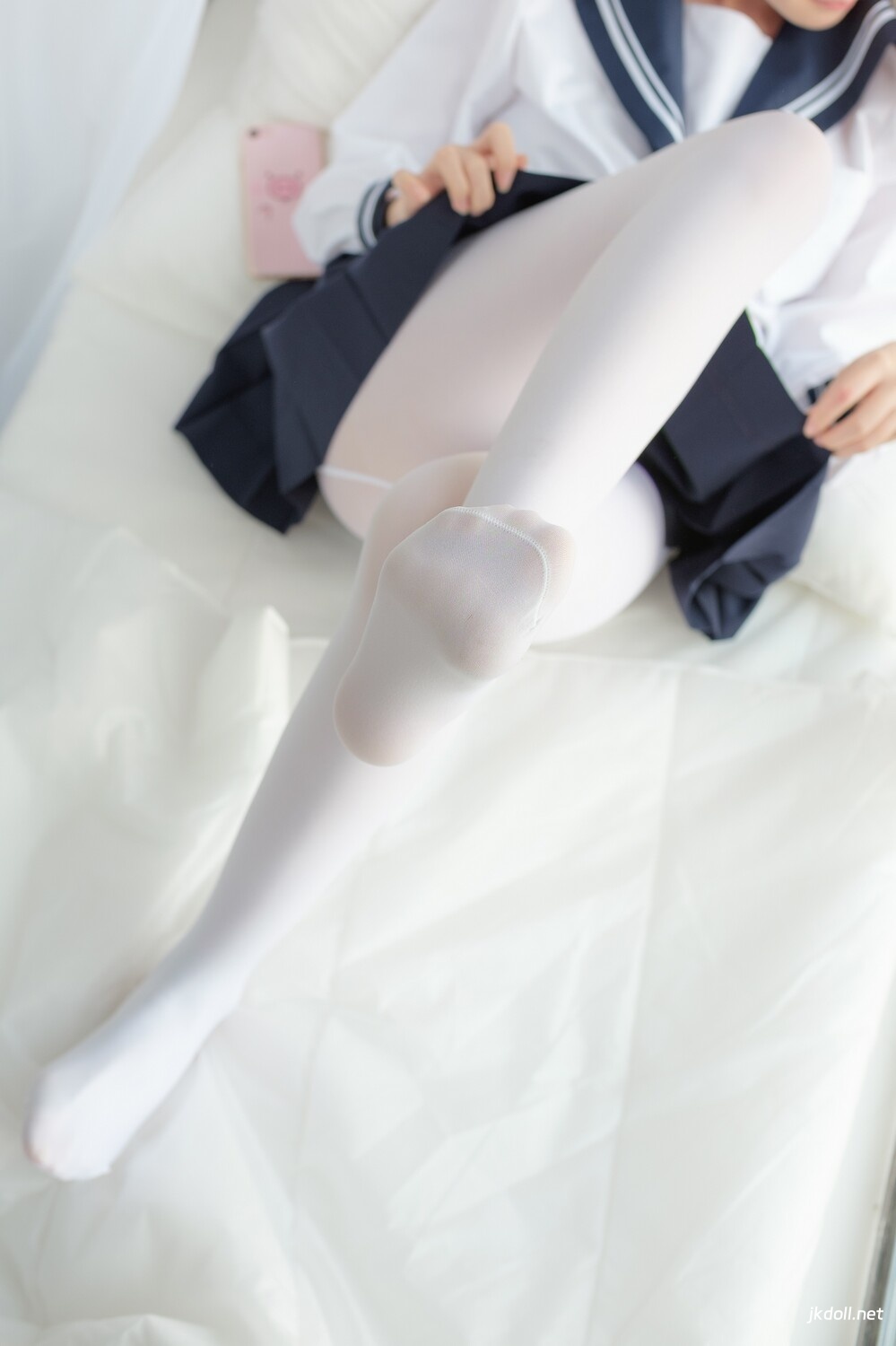 图片[3]-森萝财团 SSR-002 白丝水手服 [75P-453MB]-JKDOLL