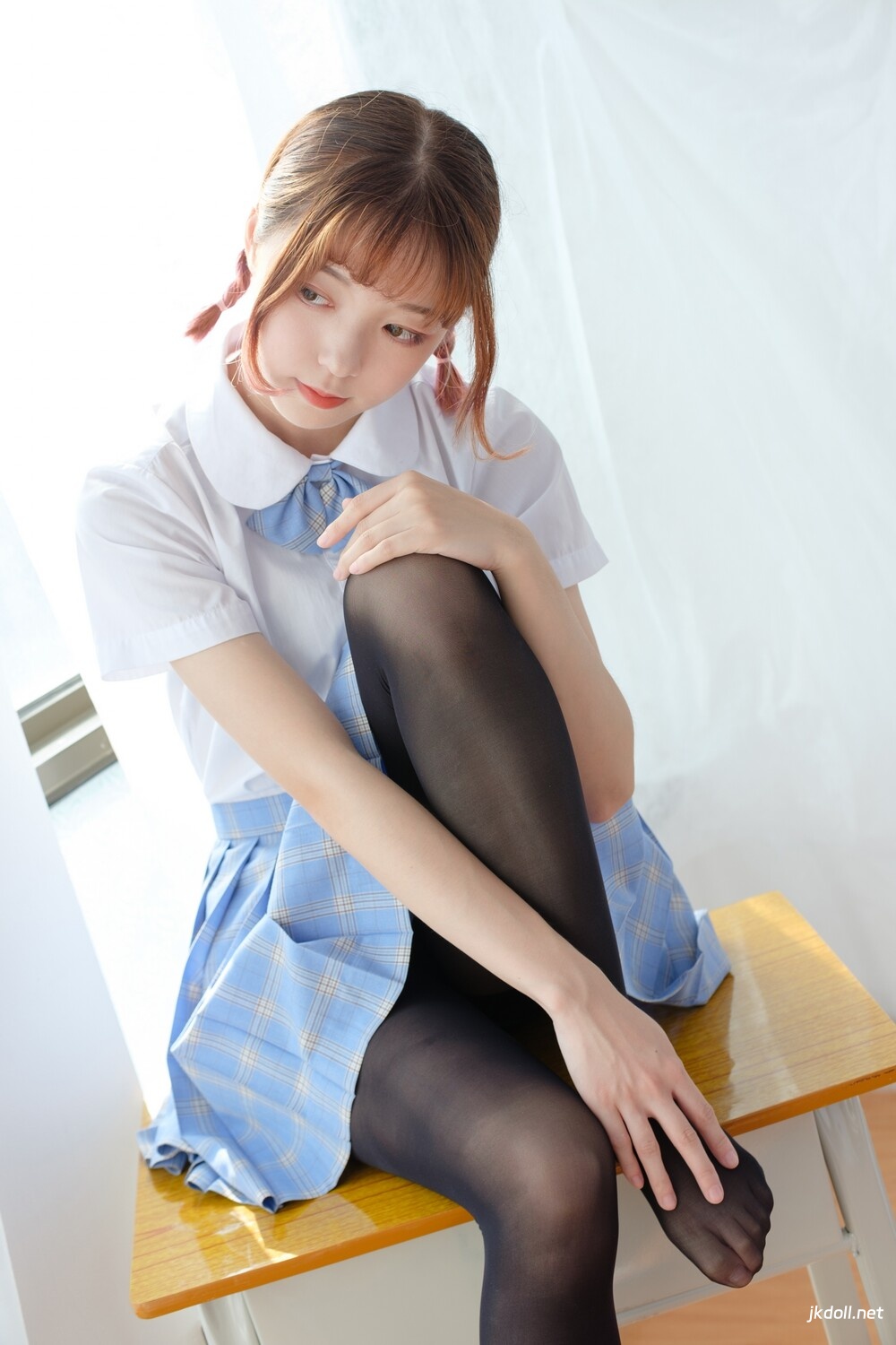 图片[1]-森萝财团 BETA-027 清新黑丝学生妹 [126P-997MB]-JKDOLL