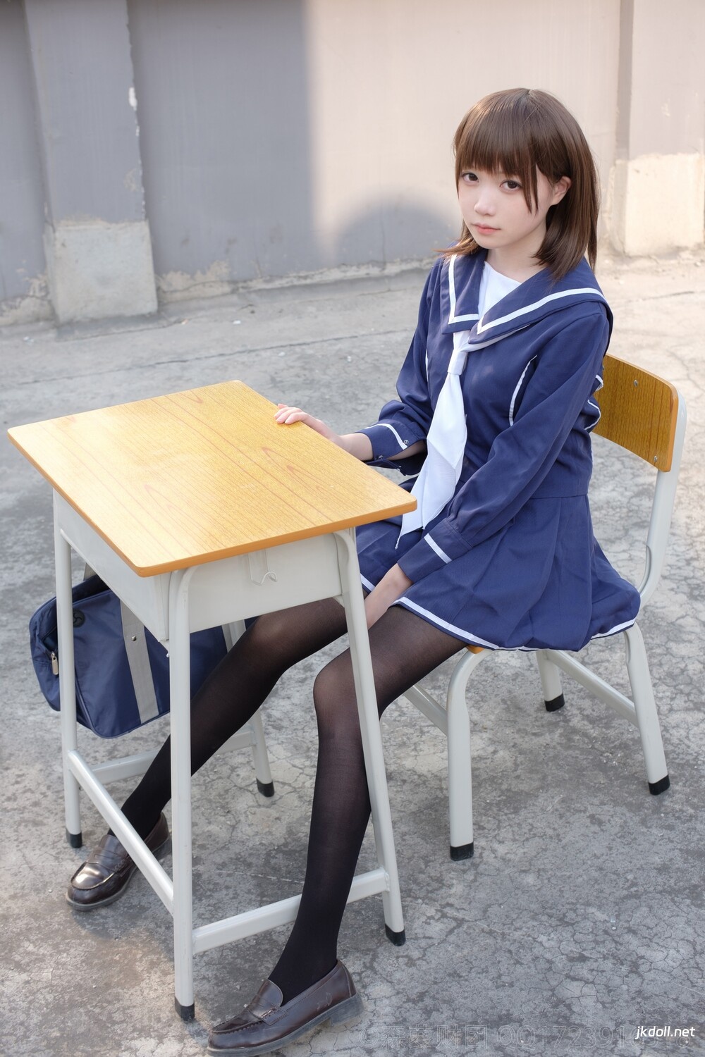 图片[1]-森萝财团 X-043 天台黑丝水手服 [110P1V-2.17GB]-JKDOLL