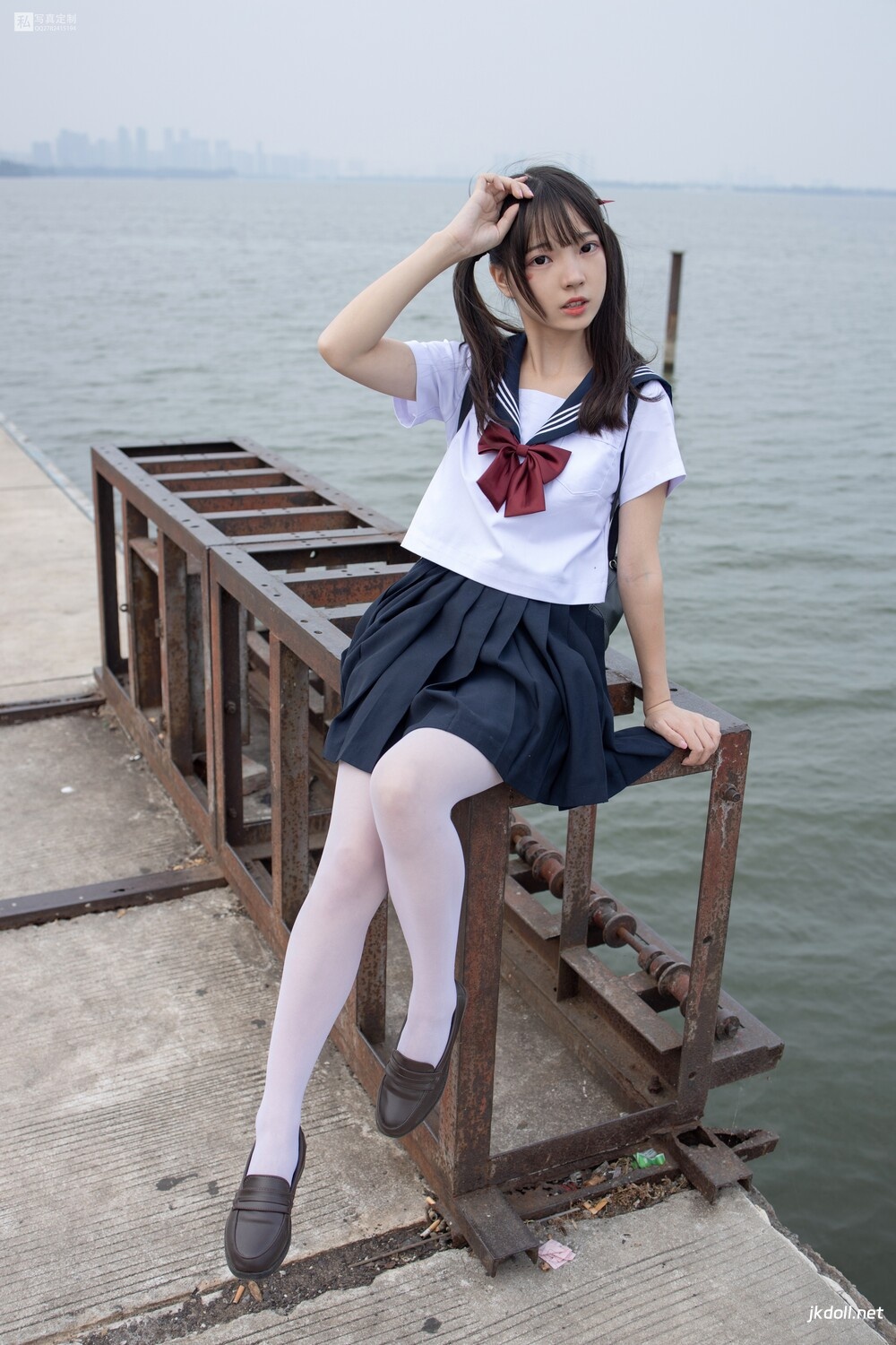 图片[3]-森萝财团 JKFUN-028 默陌 15D白丝 抑郁湖边与绝望天台 [58P1V-1.75GB]-JKDOLL