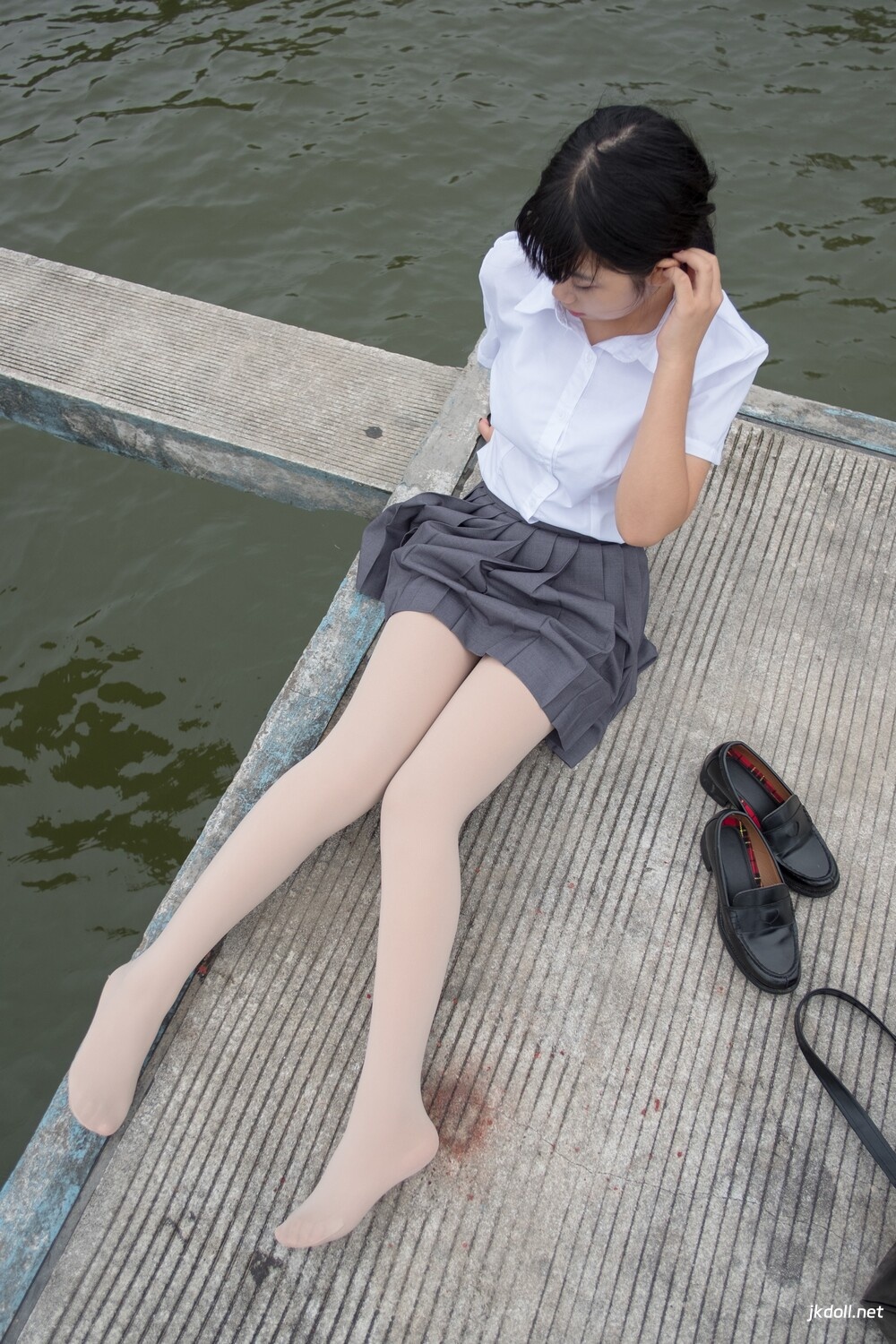 图片[3]-森萝财团 BETA-005 女生的白衬衣诱惑 [75P-498MB]-JKDOLL