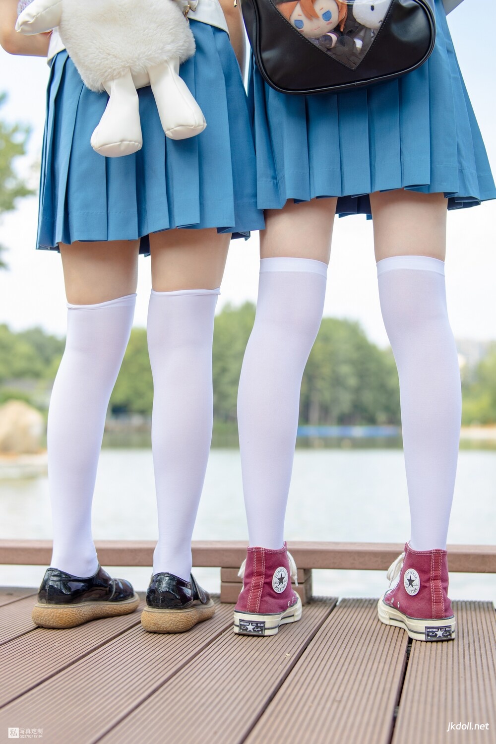 图片[6]-森萝财团 JKFUN-025 默陌&Aika 两女一ZOO 80D白丝过膝袜 [93P-1.17GB]-JKDOLL