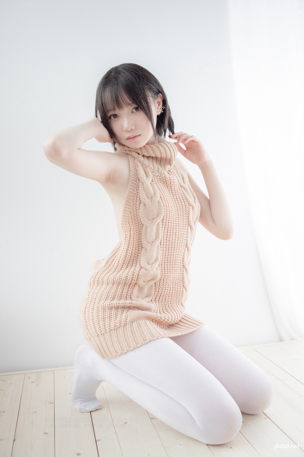 图片[4]-森萝财团 LOVEPLUS-004 露背毛衣80D白丝 [97P1V-2.40GB]-JKDOLL