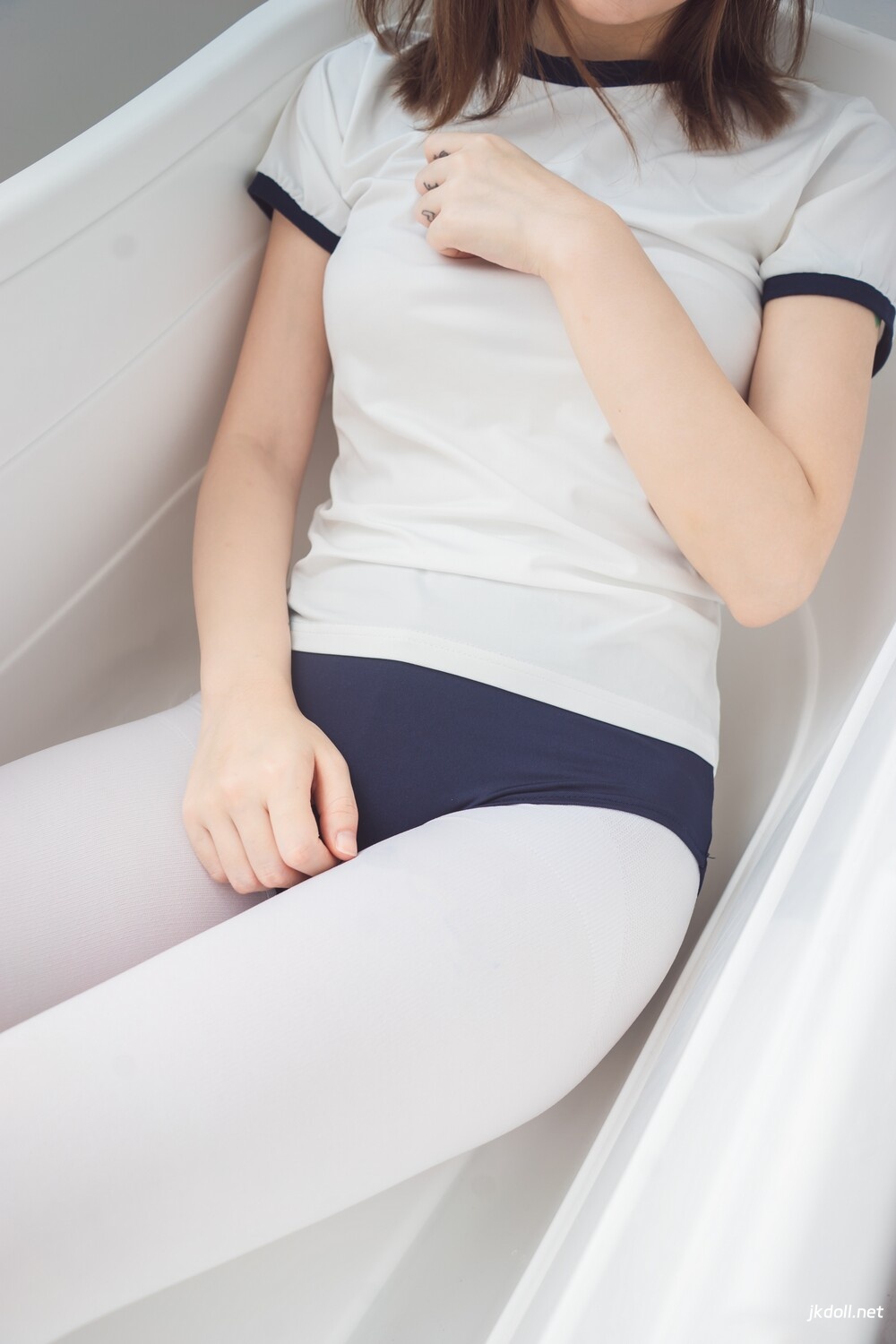 图片[3]-森萝财团 BETA-031 浴缸白丝 [48P1V-410MB]-JKDOLL