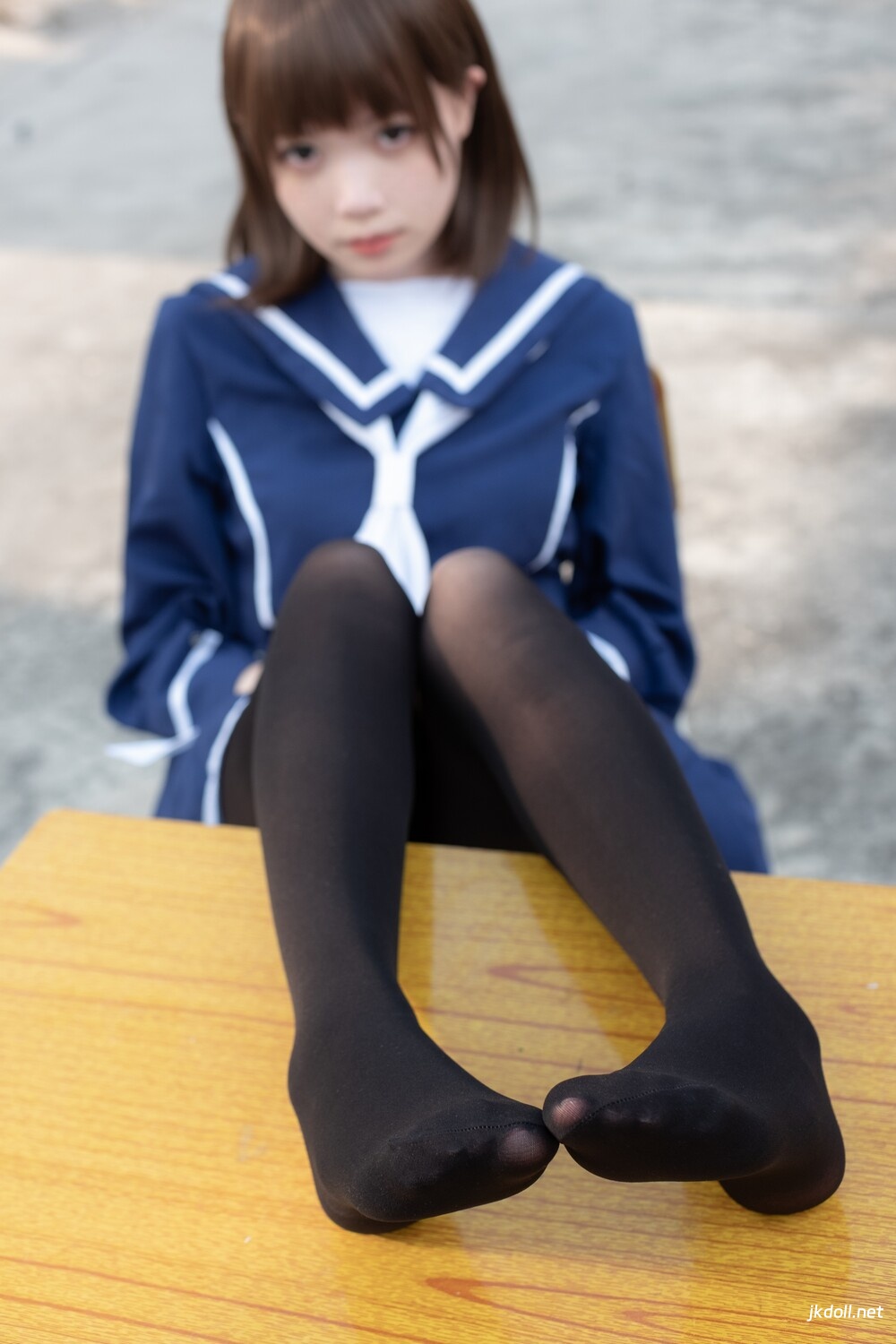 图片[4]-森萝财团 X-043 天台黑丝水手服 [110P1V-2.17GB]-JKDOLL