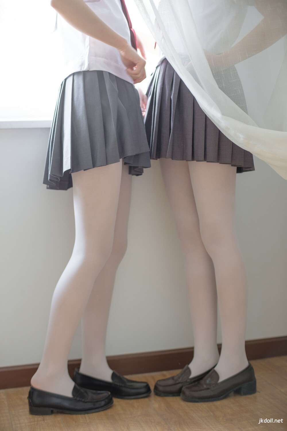 图片[3]-森萝财团 X-025 JK白丝姐妹花 [131P1V-2.22GB]-JKDOLL