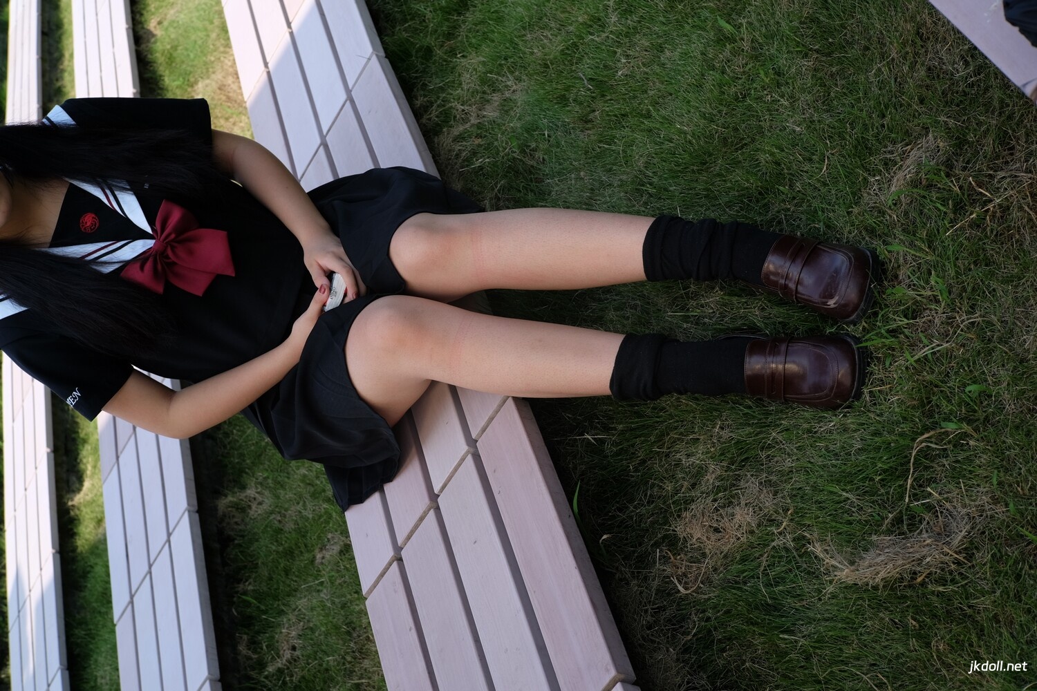 图片[2]-森萝财团 FREE-003 黑色制服白丝长腿 [39P-317MB]-JKDOLL