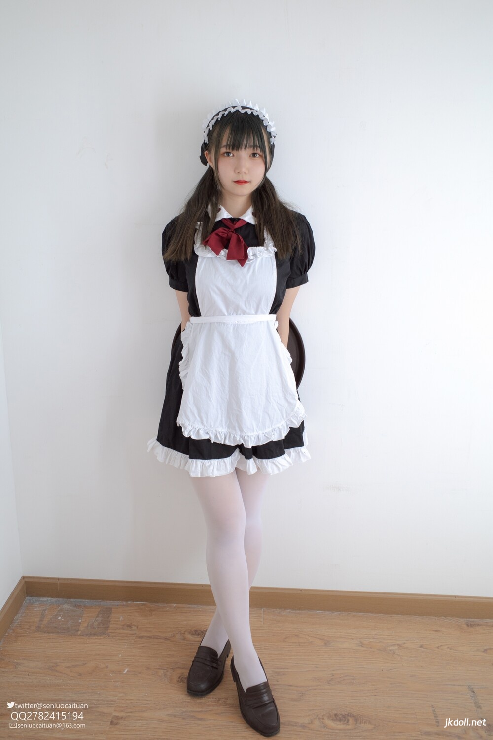 图片[1]-森萝财团 GG-002 离洛 黑白女仆 [101P1V-2.09GB]-JKDOLL