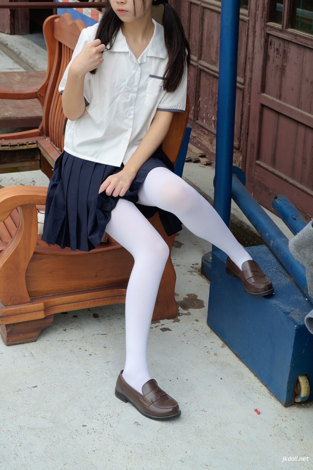 图片[3]-森萝财团 R15-034 户外白丝秀 [102P-696MB]-JKDOLL