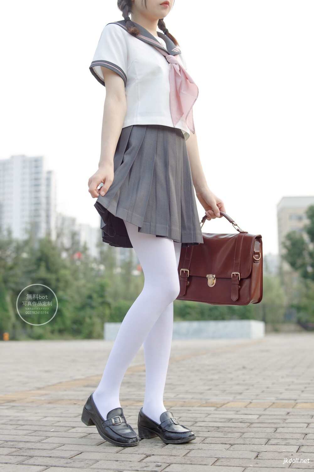 图片[3]-森萝财团 有料-006 依依 奶糕 白丝80D [90P-1.23GB]-JKDOLL