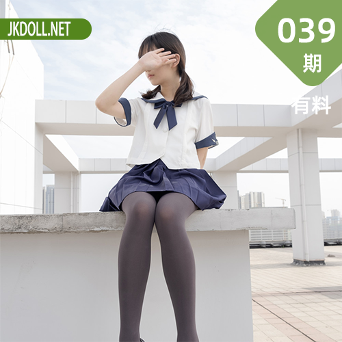 森萝财团 有料-039 小香 灰丝 80D 外景 [90P-793MB]-JKDOLL