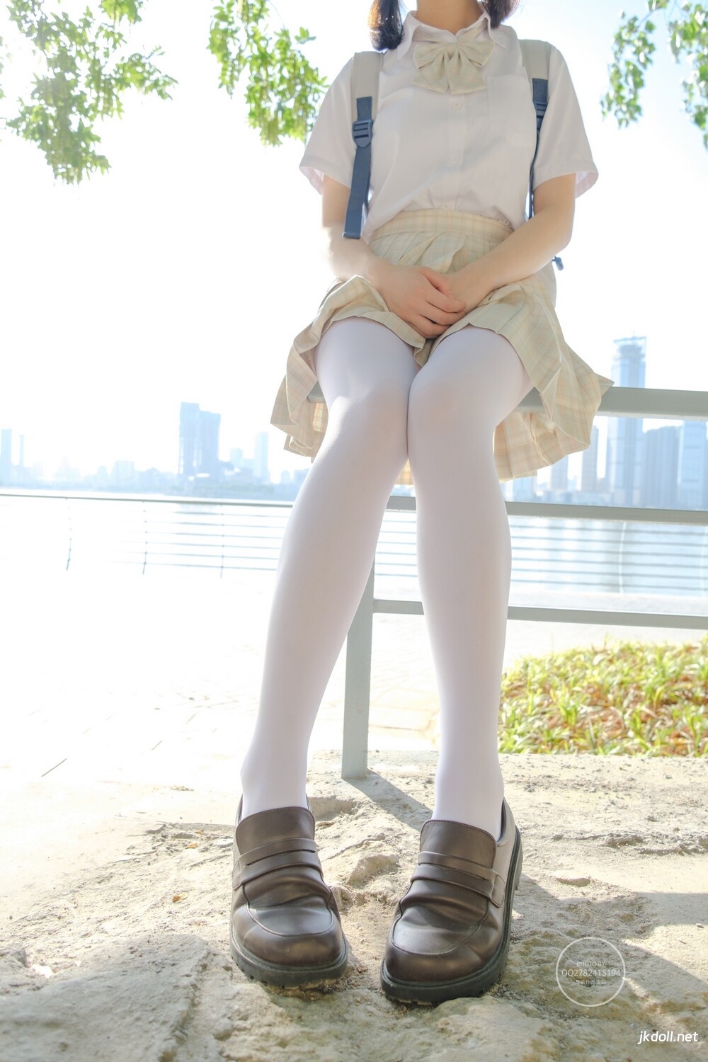 图片[5]-森萝财团 有料-040 小香 白丝 80D 外景 [95P-1.09GB]-JKDOLL